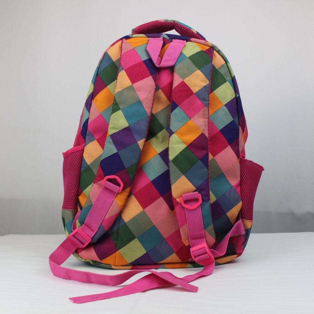 Free w/ Purchase- Zomzaa Multi Colored Backpack Cushioned Straps Lots of Pockets - Picture 2 of 16